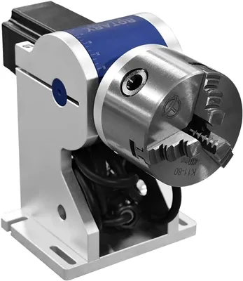 Lazerli markalash mashinasi uchun aylanadigan qurilma