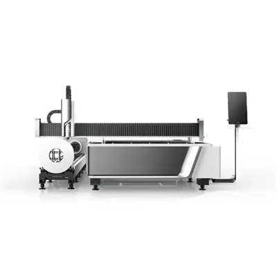 1500w metall plitalar va quvurlarni lazer bilan kesish mashinasi