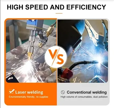 Lazerli payvandlash va an'anaviy payvandlash o'rtasidagi farqni bilasizmi?